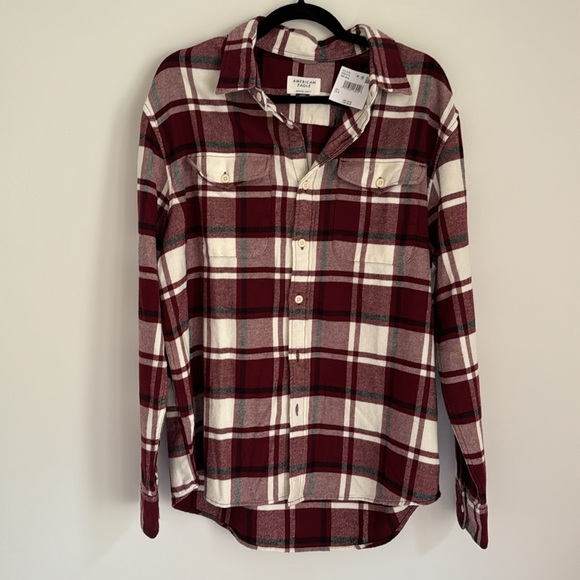 American Eagle Men’s Flannel Shirt NWT - Picture 3 of 3